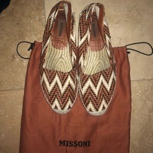 Missoni Shoes - Missoni size 38 slide on sneakers classic pattern Missoni Shoes - Missoni size 38 slide on sneakers classic pattern